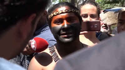 Trailer for the documentary "Ara Pyau - Guarani Spring"