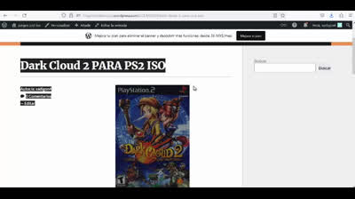 dark cloud 2 para ps2