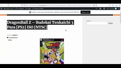 dragonball z budokai tenkaichi 3 para ps2  2