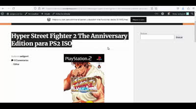 hyper street fighter 2 the anniversary edition para ps2
