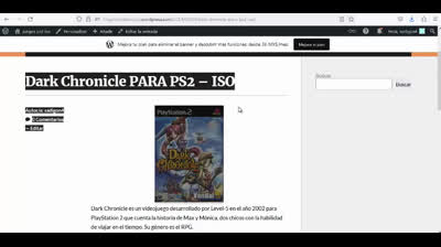 dark chronicle para ps2