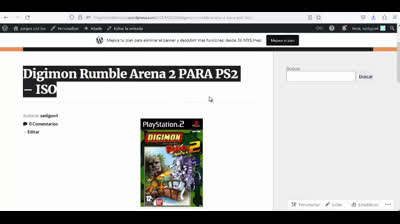 digimon rumble arena 2 para ps2