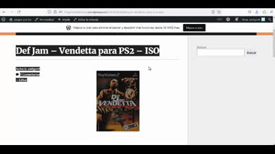 def jam vendetta para ps2