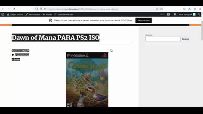 dawn of mana para ps2