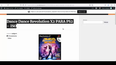 dance dance revolution x2 para ps2