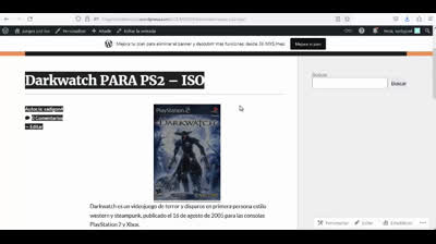 darkwatch para ps2