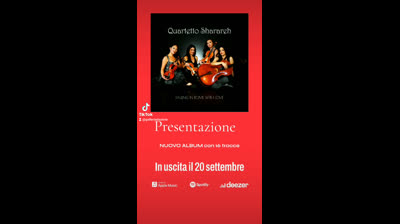 Nuovo Album firmato Quartetto Sharareh e Gianfilippo