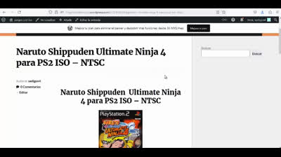 ppuden ultimate ninja 4 para ps2