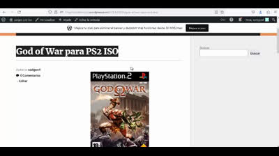 god of war para ps2