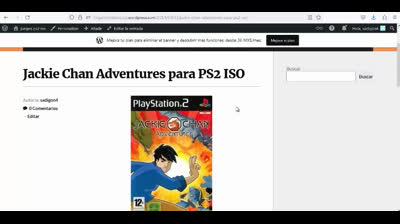 jackie chan adventures para ps2