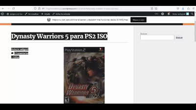 dynasty warriors 5 para ps2
