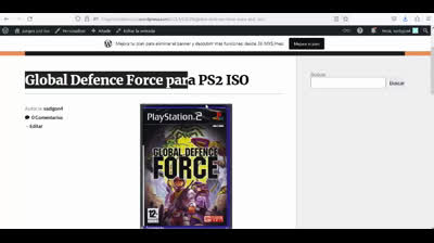 global defence force para ps2