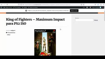 king of fighters maximum impact para ps2