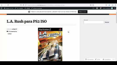 l a rush para ps2