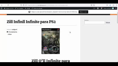zill infinll infinite para ps2