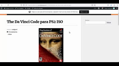 the da vinci code para ps2