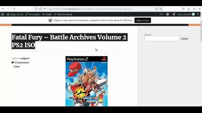 fatal fury battle archives volume 2 ps2