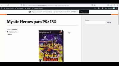 mystic heroes para ps2