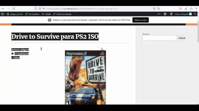 drive to survive para ps2