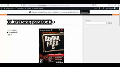 guitar hero 5 para ps2