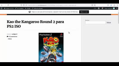 kao the kangaroo round 2 para ps2