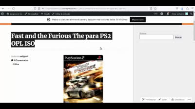 fast and the furious the para ps2