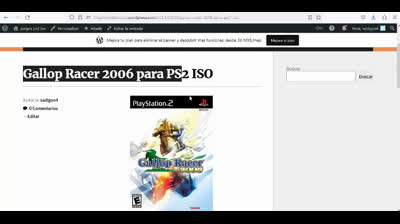 gallop racer 2006 para ps2