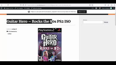 guitar hero rocks the 80s ps2