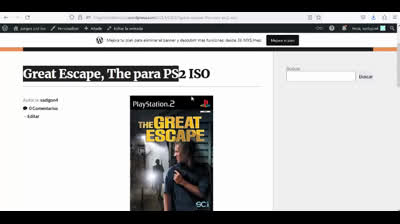 great escape the para ps2