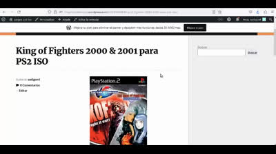 king of fighters 2000 2001 para ps2
