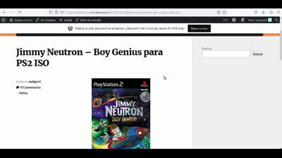 jimmy neutron boy genius para ps2