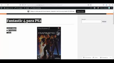 fantastic 4 para ps2