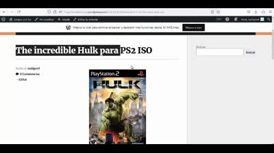 incredible hulk the para ps2