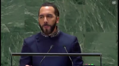Ayib Bukele en la ONU: “Algunos dicen que hemos encarcelado a miles, pero la realidad es que hemos liberado a millones.