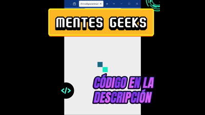 Animación creativa: Cuadrados en movimiento | HTML & CSS