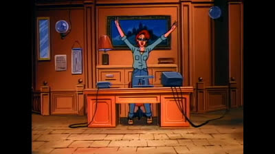 The Real Ghostbusters 01x12 Janine s Genie Un Mestiere difficile