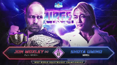 NJPW Resurgence 2024- Jon Moxley vs Shota Umino