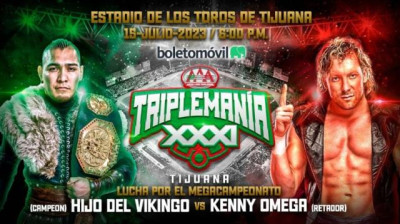 AAA TripleMania XXXI-Kenny Omega vs El Hijo del Vikingo