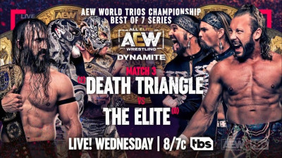 All Elite Wrestling Dynamite -The Elite vs Death Triangle