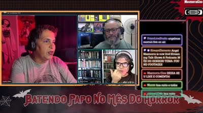 LIVE DO MÊS DO HORROR - SOBRE FOUND FOOTAGES com ALAN, O BISPO do canal da Twitch O TIO ALAN!