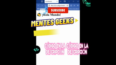 ? ¡Hola Mundo! | HTML - Web development