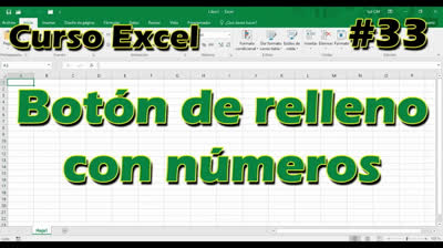 CURSO EXCEL [33] ► Botón de RELLENO con NÚMEROS