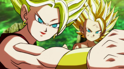 Capitulo 113 - ¡Qué felicidad!¡Una batalla descabellada entre los saiyajin se repite!