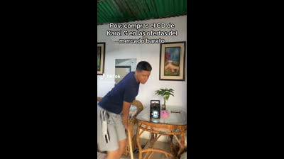 CUANDO COMPRAS EL USB DE MUSICA DE KAROL EN LAS OFERTAS DEL CENTRO?????????