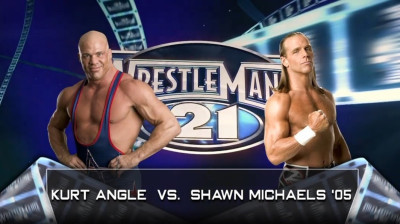 Kurt Angle vs Shawn Michaels