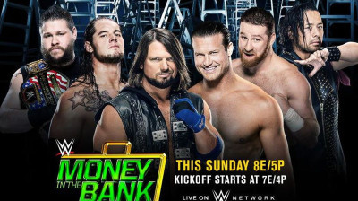 AJ Styles vs Baron Corbin vs Dolph Ziggler vs Kevin Owens vs Sami Zayn vs Shinsuke Nakamura