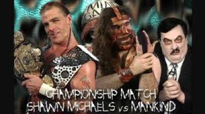 Shawn Michaels vs Mankind