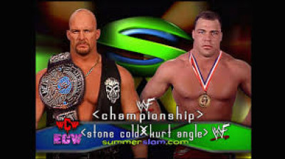 Stone Cold Steve Austin vs Kurt Angle