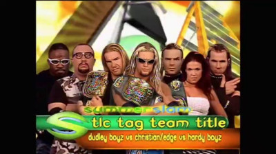 Edge & Christian vs Hardy Boyz vs Dudley Boyz