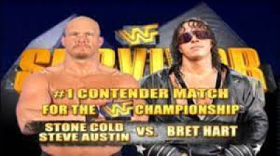 Bret Hart vs Stone Cold Steve Austin